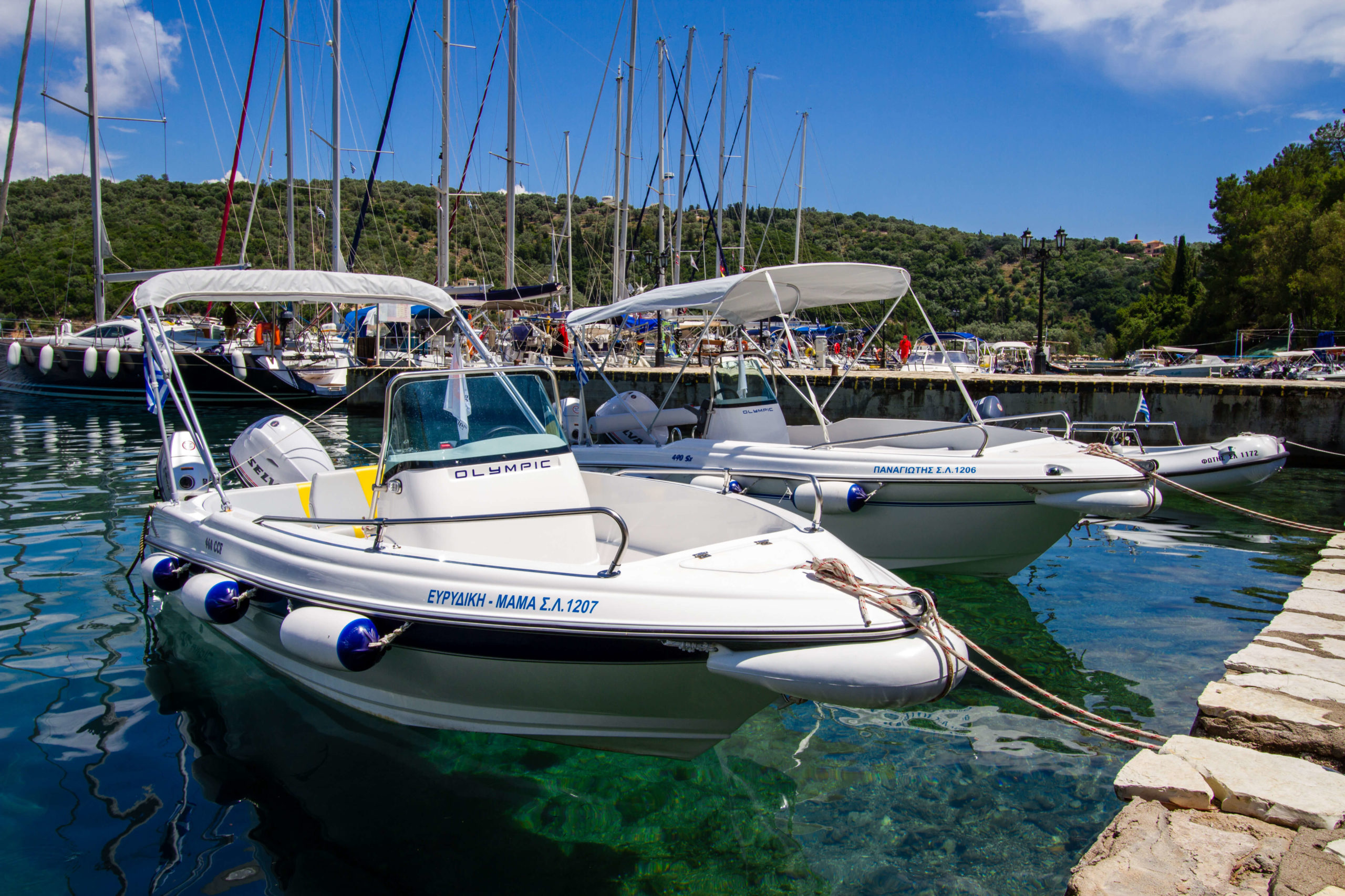 Lakis Boats Meganisi Boats Without Licence