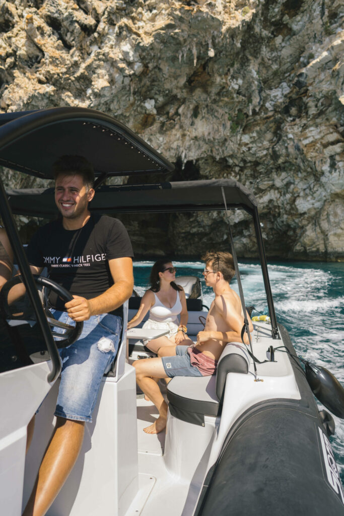 Lakis Boats Meganisi Storm Experience