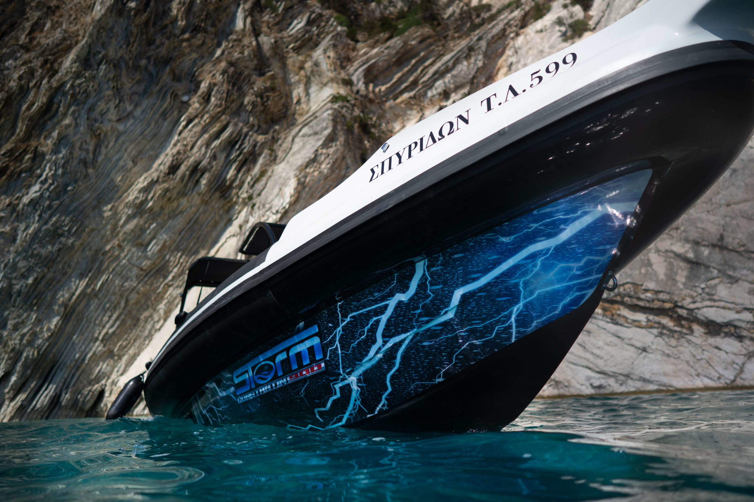 Lakis Boats Meganisi Storm Experience